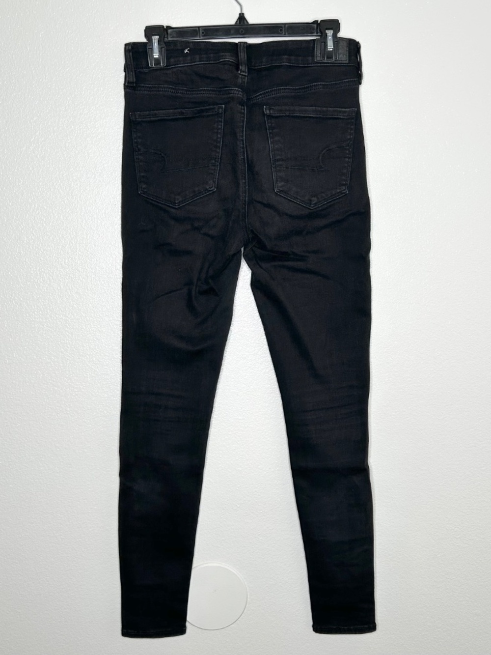 American Eagle Next Level Stretch Womens Black Jegging Jeans Size 6 - Picture 5 of 10